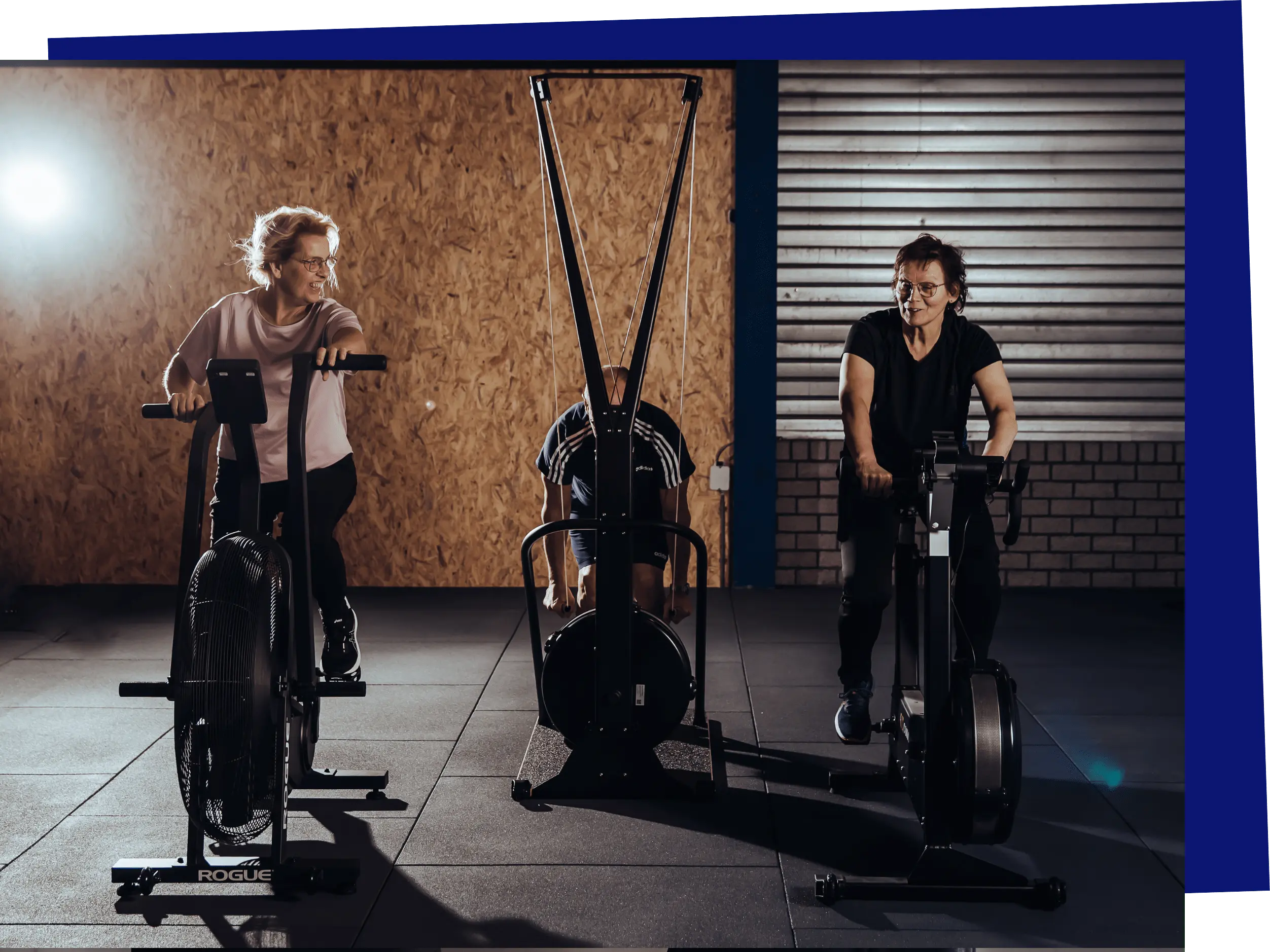 Een hit training op de fiets