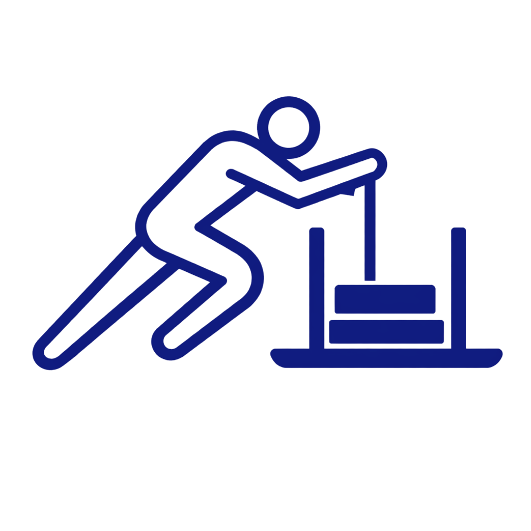 sled push hit house meijel